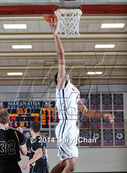 Thumbnail 2 in Maranatha vs Oak Park (Rose City Roundball Classic) photogallery.