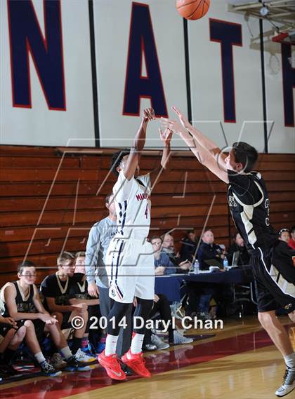 Thumbnail 3 in Maranatha vs Oak Park (Rose City Roundball Classic) photogallery.