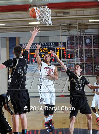 Thumbnail 2 in Maranatha vs Oak Park (Rose City Roundball Classic) photogallery.