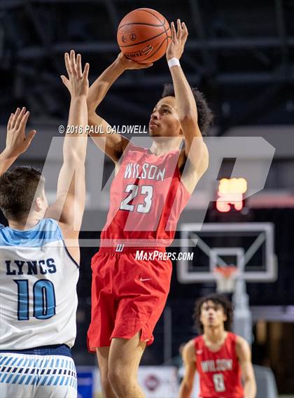 Thumbnail 1 in Wilson vs. Lynden Christian photogallery.