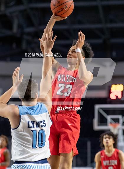 Thumbnail 2 in Wilson vs. Lynden Christian photogallery.