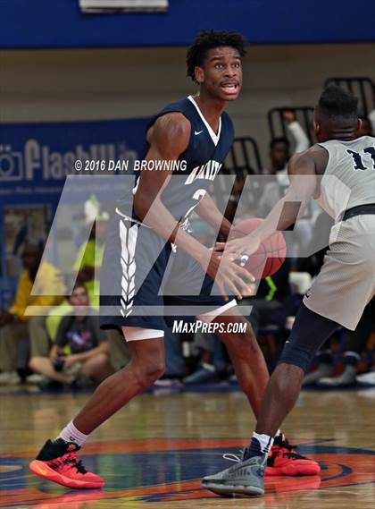 Thumbnail 3 in Hamilton Heights Christian Academy vs. La Lumiere (Chick-Fil-A Classic) photogallery.