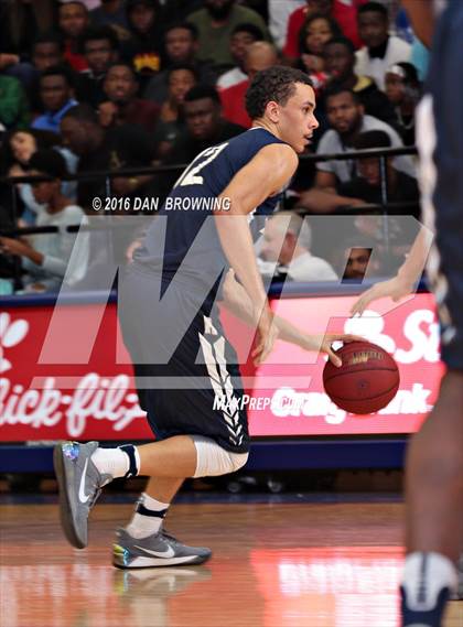 Thumbnail 1 in Hamilton Heights Christian Academy vs. La Lumiere (Chick-Fil-A Classic) photogallery.