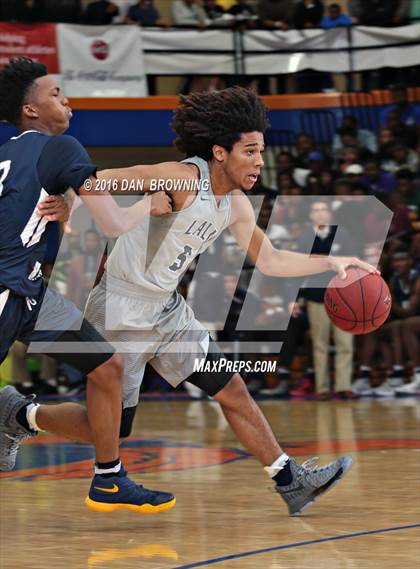 Thumbnail 1 in Hamilton Heights Christian Academy vs. La Lumiere (Chick-Fil-A Classic) photogallery.