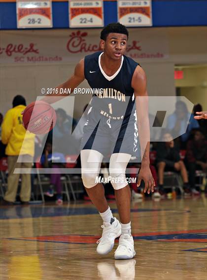 Thumbnail 2 in Hamilton Heights Christian Academy vs. La Lumiere (Chick-Fil-A Classic) photogallery.