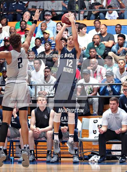 Thumbnail 2 in Hamilton Heights Christian Academy vs. La Lumiere (Chick-Fil-A Classic) photogallery.