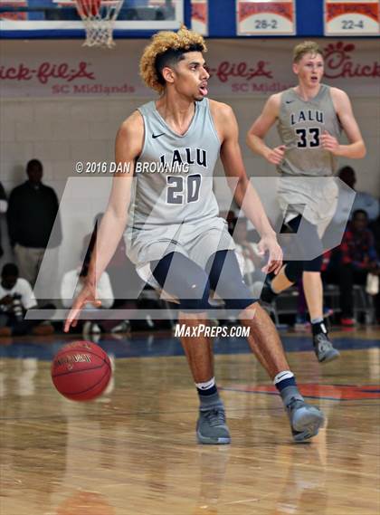 Thumbnail 3 in Hamilton Heights Christian Academy vs. La Lumiere (Chick-Fil-A Classic) photogallery.