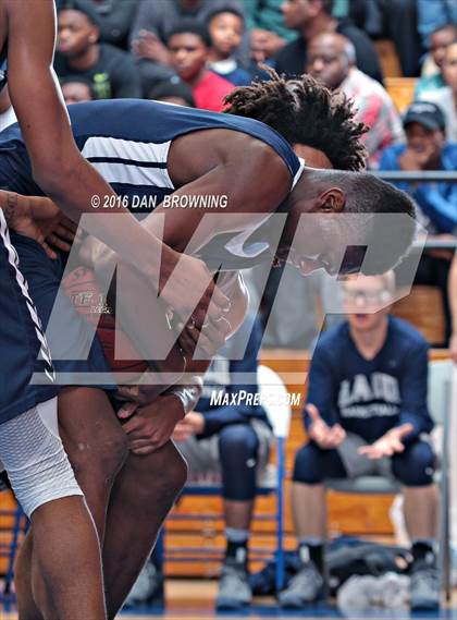 Thumbnail 1 in Hamilton Heights Christian Academy vs. La Lumiere (Chick-Fil-A Classic) photogallery.
