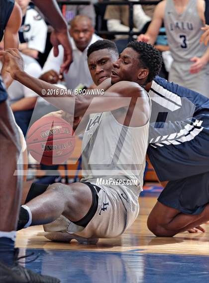 Thumbnail 1 in Hamilton Heights Christian Academy vs. La Lumiere (Chick-Fil-A Classic) photogallery.