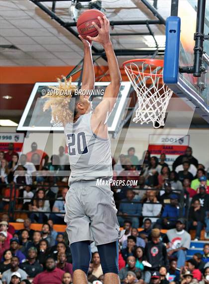 Thumbnail 2 in Hamilton Heights Christian Academy vs. La Lumiere (Chick-Fil-A Classic) photogallery.