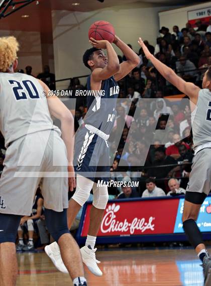 Thumbnail 1 in Hamilton Heights Christian Academy vs. La Lumiere (Chick-Fil-A Classic) photogallery.