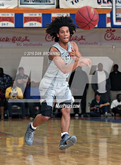 Thumbnail 2 in Hamilton Heights Christian Academy vs. La Lumiere (Chick-Fil-A Classic) photogallery.