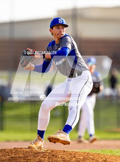 Thumbnail 2 in Archbishop Moeller vs Springboro (Scrimmage) photogallery.