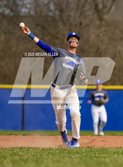 Thumbnail 3 in Archbishop Moeller vs Springboro (Scrimmage) photogallery.