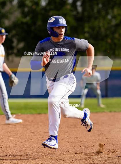 Thumbnail 2 in Archbishop Moeller vs Springboro (Scrimmage) photogallery.