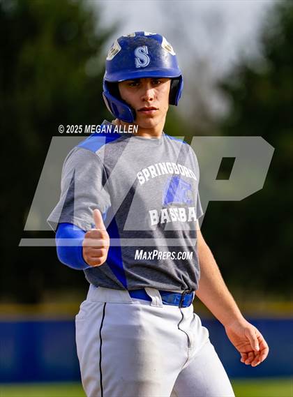 Thumbnail 1 in Archbishop Moeller vs Springboro (Scrimmage) photogallery.