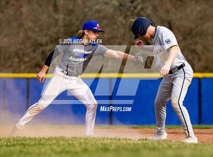 Thumbnail 1 in Archbishop Moeller vs Springboro (Scrimmage) photogallery.