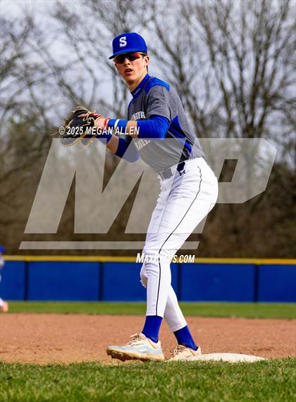 Thumbnail 2 in Archbishop Moeller vs Springboro (Scrimmage) photogallery.