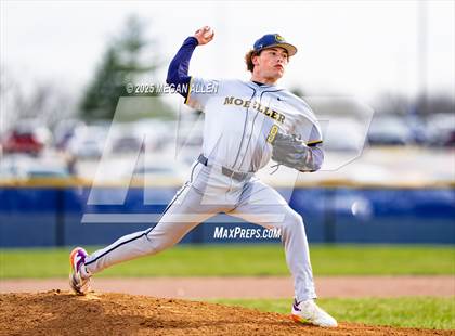 Thumbnail 2 in Archbishop Moeller vs Springboro (Scrimmage) photogallery.