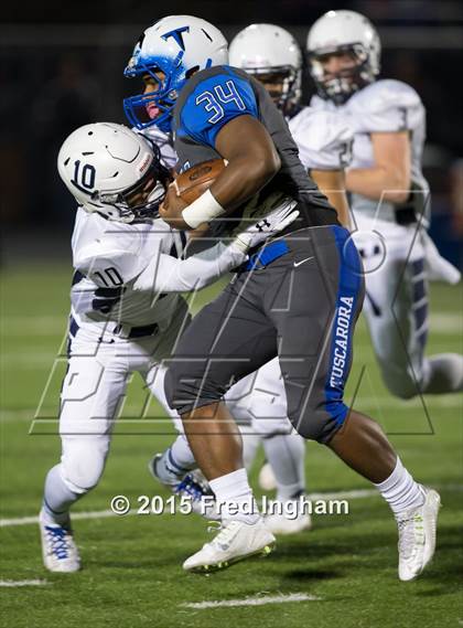 Thumbnail 3 in Stone Bridge @ Tuscarora (VHSL 5A Semifinal) photogallery.