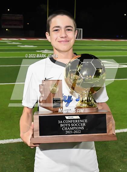 Thumbnail 1 in Phoenix Country Day vs. American Leadership Academy - Gilbert North (AIA 3A Final - Awards) photogallery.