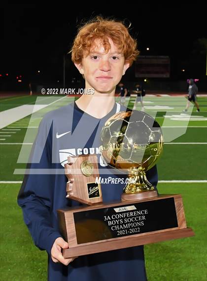 Thumbnail 3 in Phoenix Country Day vs. American Leadership Academy - Gilbert North (AIA 3A Final - Awards) photogallery.