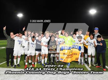 Thumbnail 2 in Phoenix Country Day vs. American Leadership Academy - Gilbert North (AIA 3A Final - Awards) photogallery.