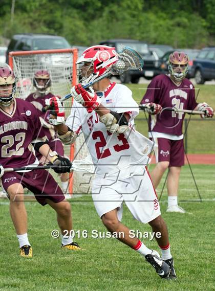 Thumbnail 2 in Algonquin Regional @ St. John's (MIAA Division 2 Central/West Quarterfinal) photogallery.