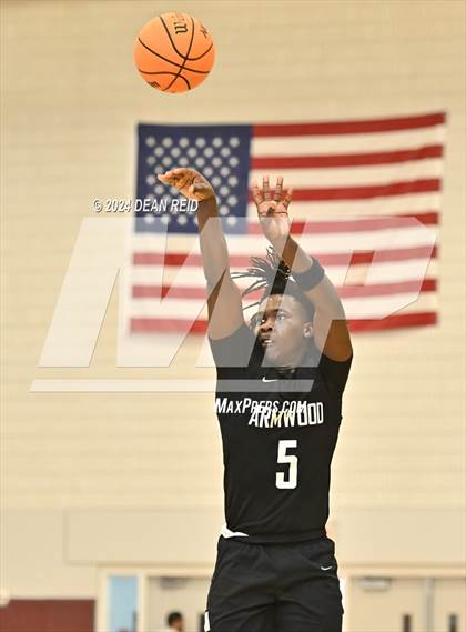 Thumbnail 1 in Armwood vs. Manatee (Riverview Sarasota Holiday Tournament) photogallery.