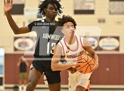 Thumbnail 2 in Armwood vs. Manatee (Riverview Sarasota Holiday Tournament) photogallery.