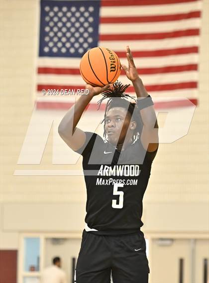 Thumbnail 3 in Armwood vs. Manatee (Riverview Sarasota Holiday Tournament) photogallery.