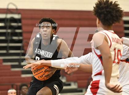 Thumbnail 1 in Armwood vs. Manatee (Riverview Sarasota Holiday Tournament) photogallery.