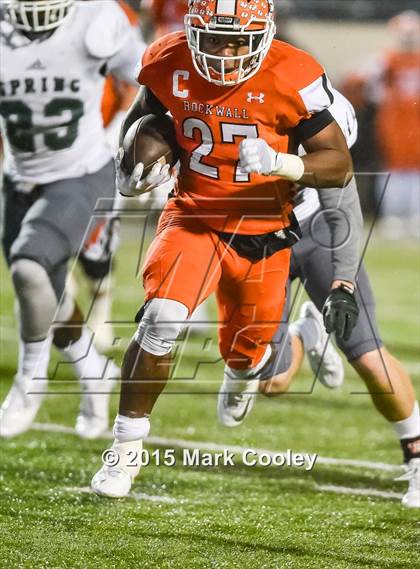 Thumbnail 2 in Spring vs. Rockwall (UIL 6A D2 Regional Final) photogallery.