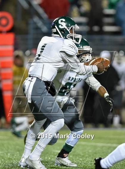 Thumbnail 2 in Spring vs. Rockwall (UIL 6A D2 Regional Final) photogallery.