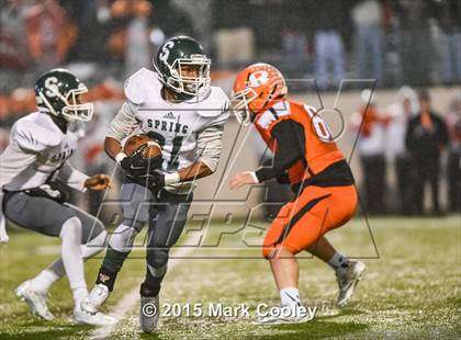 Thumbnail 3 in Spring vs. Rockwall (UIL 6A D2 Regional Final) photogallery.
