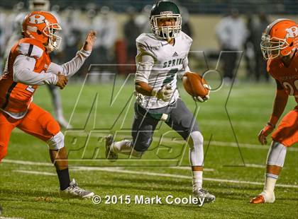 Thumbnail 1 in Spring vs. Rockwall (UIL 6A D2 Regional Final) photogallery.