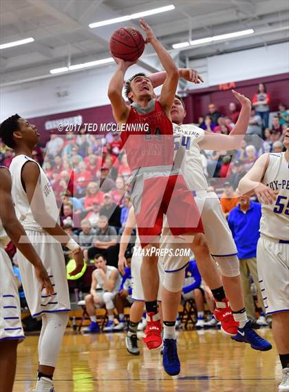 Thumbnail 2 in Guy-Perkins vs. County Line (AAA 1A Playoff) photogallery.