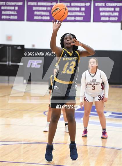 Thumbnail 3 in Odyssey Institute vs. Highland Prep (Coyotes Basketball Invitational) photogallery.