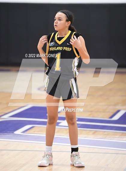 Thumbnail 3 in Odyssey Institute vs. Highland Prep (Coyotes Basketball Invitational) photogallery.