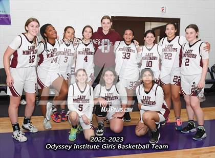 Thumbnail 1 in Odyssey Institute vs. Highland Prep (Coyotes Basketball Invitational) photogallery.