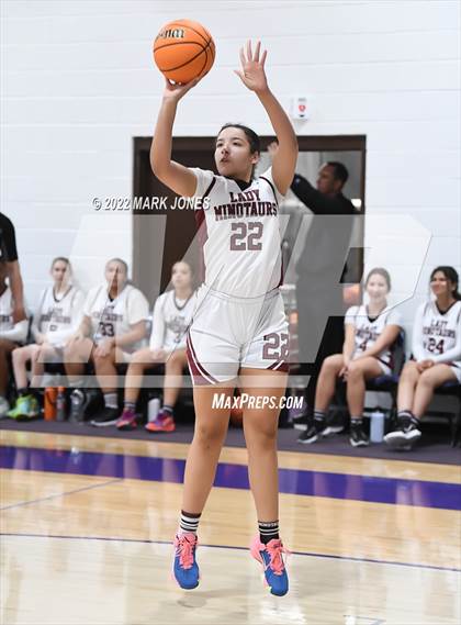Thumbnail 3 in Odyssey Institute vs. Highland Prep (Coyotes Basketball Invitational) photogallery.
