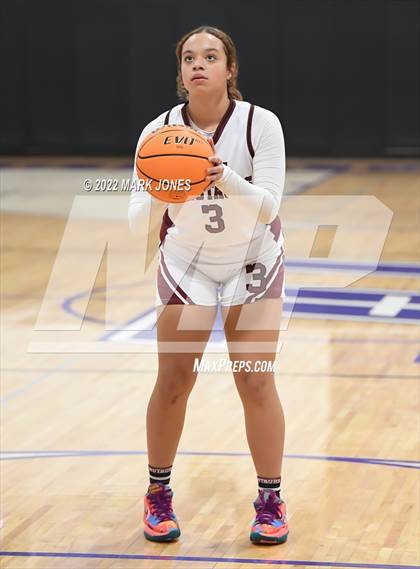 Thumbnail 3 in Odyssey Institute vs. Highland Prep (Coyotes Basketball Invitational) photogallery.