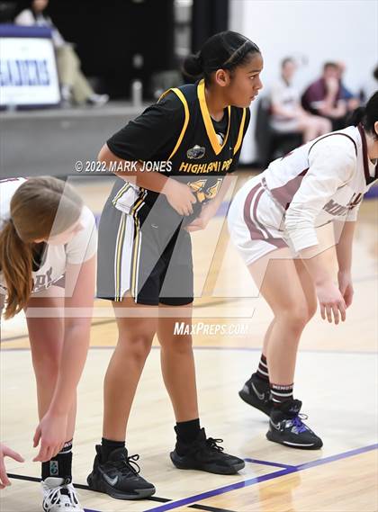 Thumbnail 2 in Odyssey Institute vs. Highland Prep (Coyotes Basketball Invitational) photogallery.