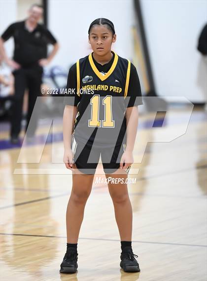 Thumbnail 2 in Odyssey Institute vs. Highland Prep (Coyotes Basketball Invitational) photogallery.