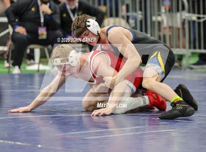 Thumbnail 2 in NIAA 2A State Wrestling Consolation Semi-Finals photogallery.