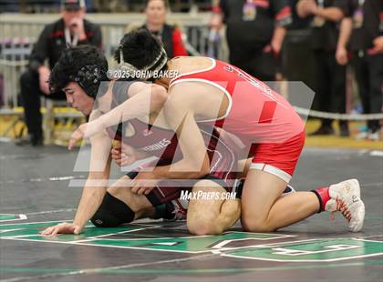 Thumbnail 1 in NIAA 2A State Wrestling Consolation Semi-Finals photogallery.