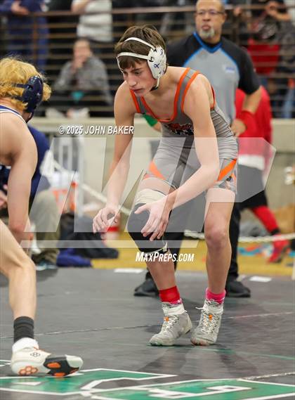 Thumbnail 1 in NIAA 2A State Wrestling Consolation Semi-Finals photogallery.