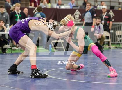 Thumbnail 2 in NIAA 2A State Wrestling Consolation Semi-Finals photogallery.