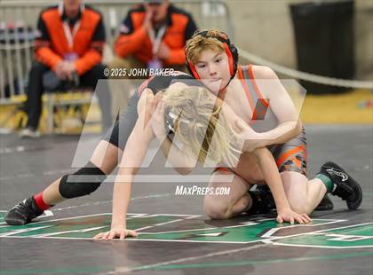 Thumbnail 3 in NIAA 2A State Wrestling Consolation Semi-Finals photogallery.