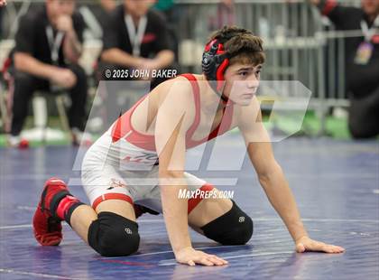 Thumbnail 3 in NIAA 2A State Wrestling Consolation Semi-Finals photogallery.